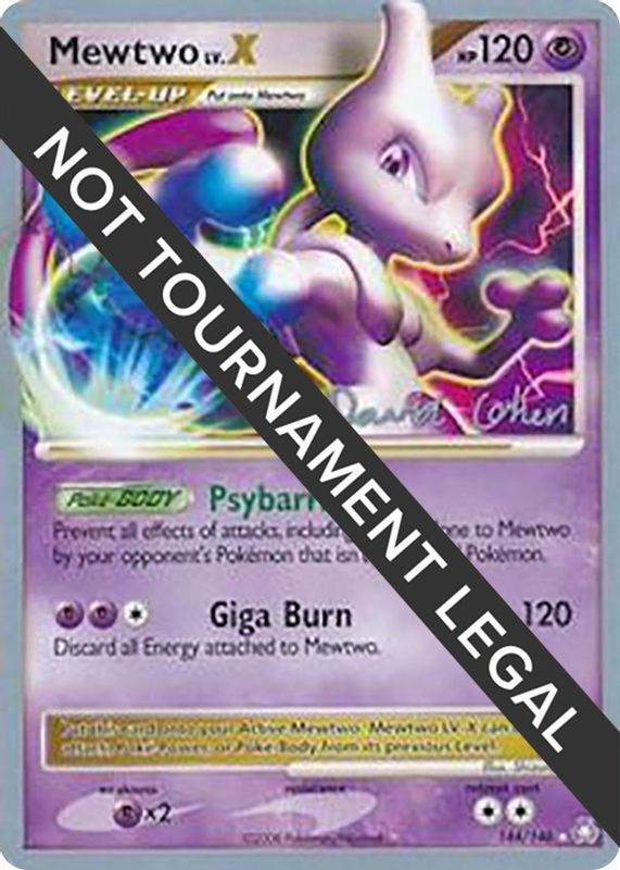 Pokemon, Other, Pokmon Mewtwo Lvx Rare Card