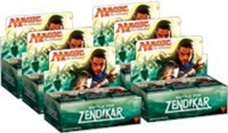 Battle for Zendikar - Booster Box Case (6 boxes)