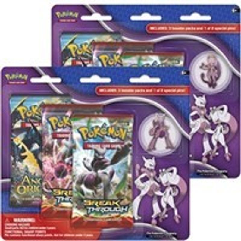 BREAKthrough Pin Blisters [Mega Mewtwo] (Set of 2)