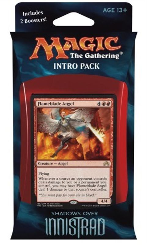 Shadows over Innistrad Intro Pack - Angelic Fury (R)