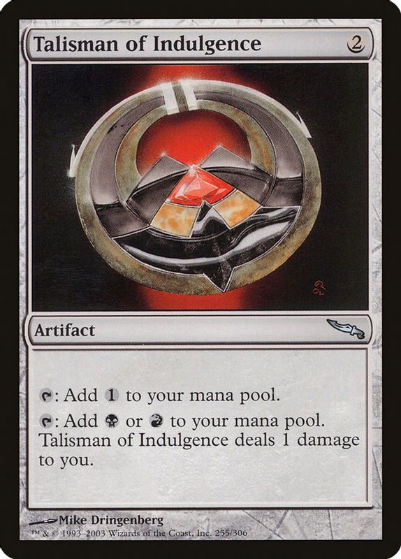 Talisman of Indulgence - 255 - Uncommon