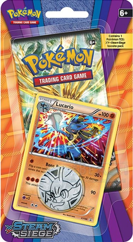 Steam Siege Single Pack Blister [Lucario]