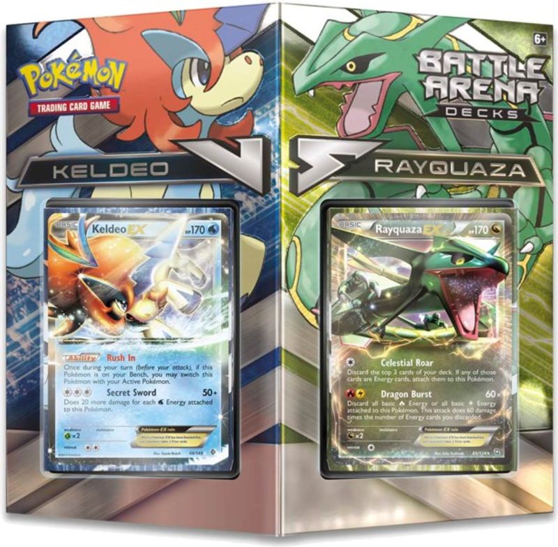 Battle Arena Decks: Keldeo EX vs Rayquaza EX