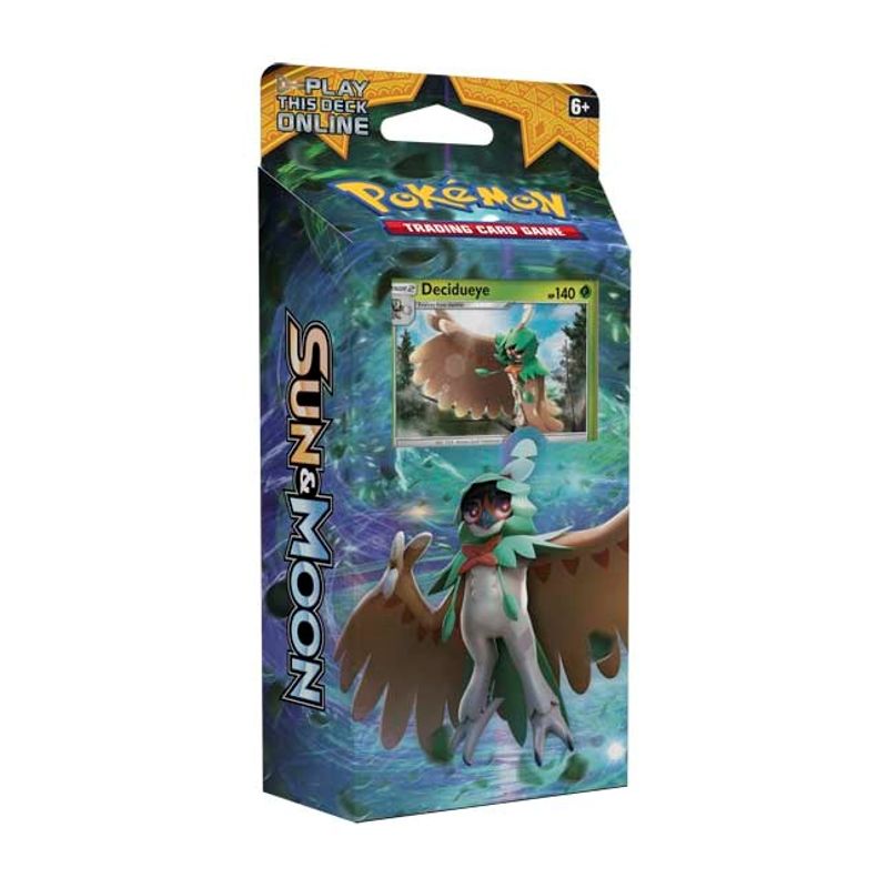 Sun & Moon Base Set Theme Deck - "Forest Shadow" [Decidueye]