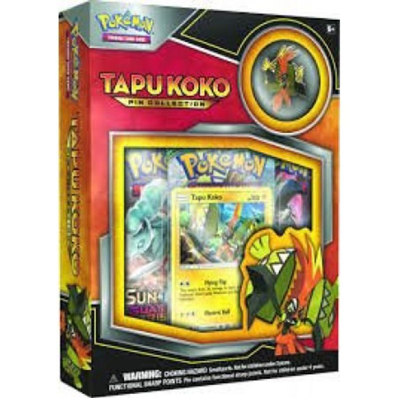 Tapu Koko Pin Collection