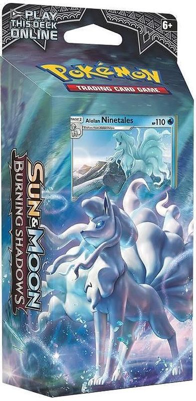 Burning Shadows Theme Deck - "Luminous Frost" [Alolan Ninetales]