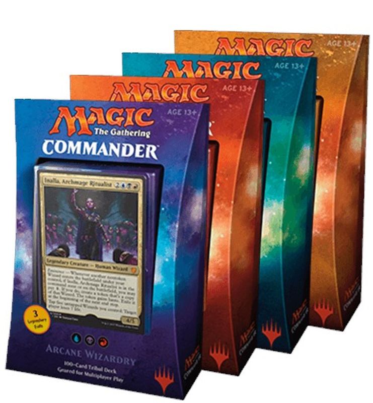 Commander 2017 - Set of 4