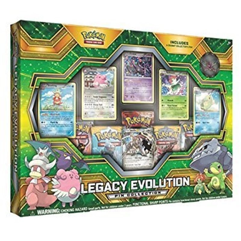 Legacy Evolution Pin Collection