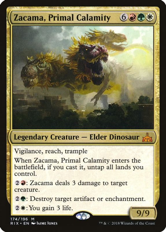 Zacama, Primal Calamity - 174 - Mythic