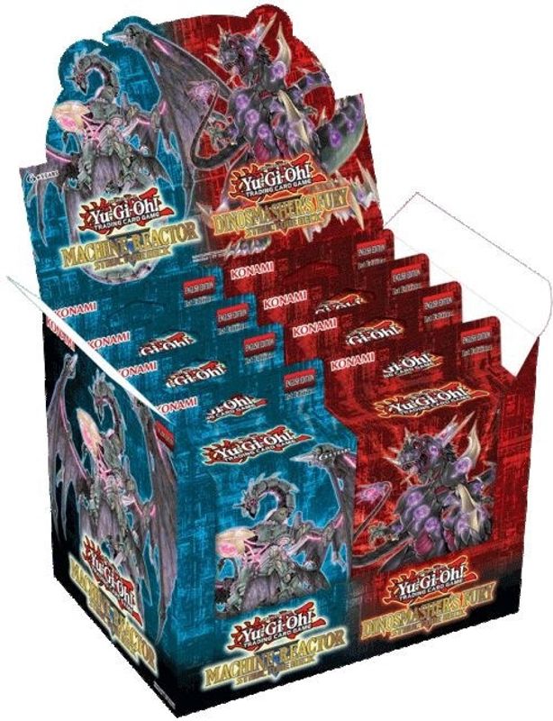 Machine Reactor & Dinosmasher's Fury Structure Deck Display [1st Edition]