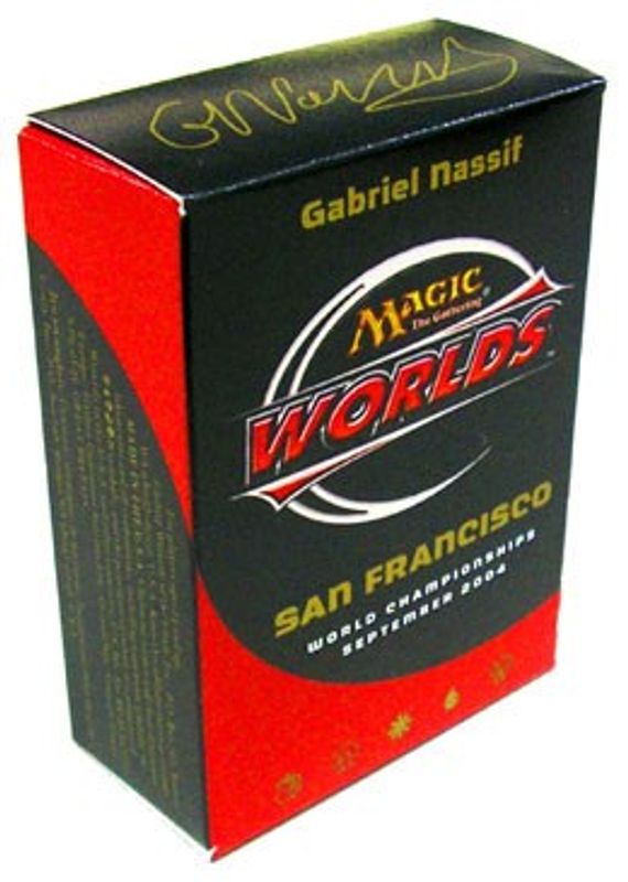 World Championship Deck: 2004 San Francisco - Gabriel Nassif, Quarterfinalist