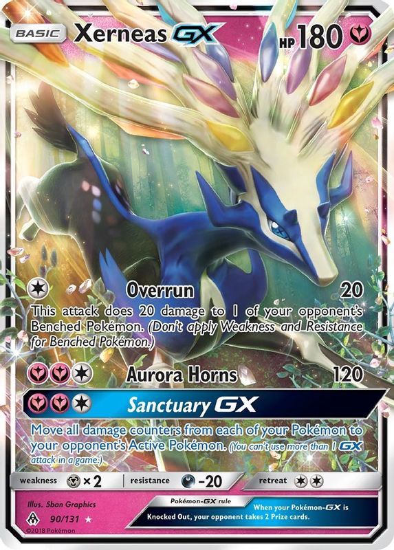 Xerneas GX - 90/131 - Ultra Rare