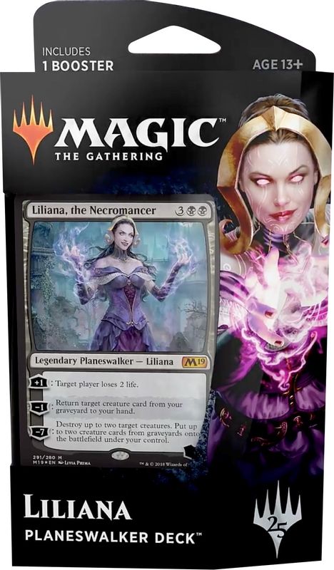 Core Set 2019 - Planeswalker Deck [Liliana]