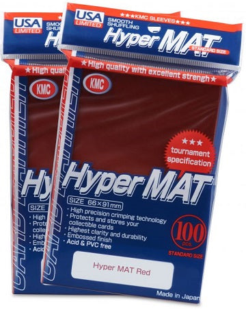 KMC Hyper Matte Sleeves 100ct