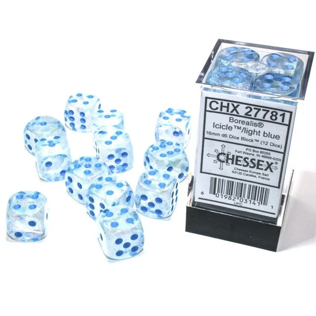 Chessex D6 16mm dice set