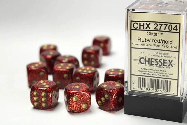 Chessex D6 16mm dice set