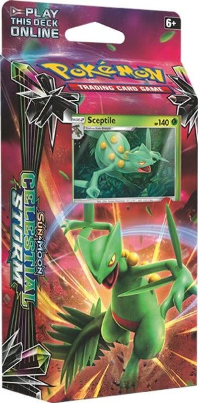 Celestial Storm Theme Deck - "Leaf Charge" [Sceptile]