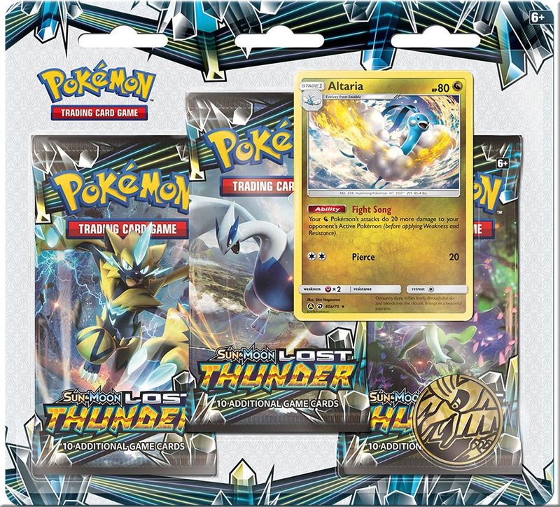 Lost Thunder 3 Pack Blister [Altaria]