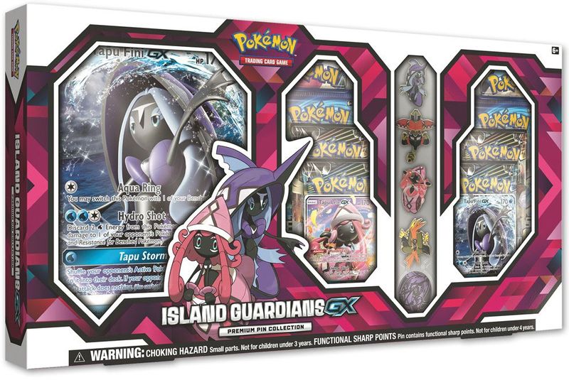 Island Guardians GX Premium Pin Collection