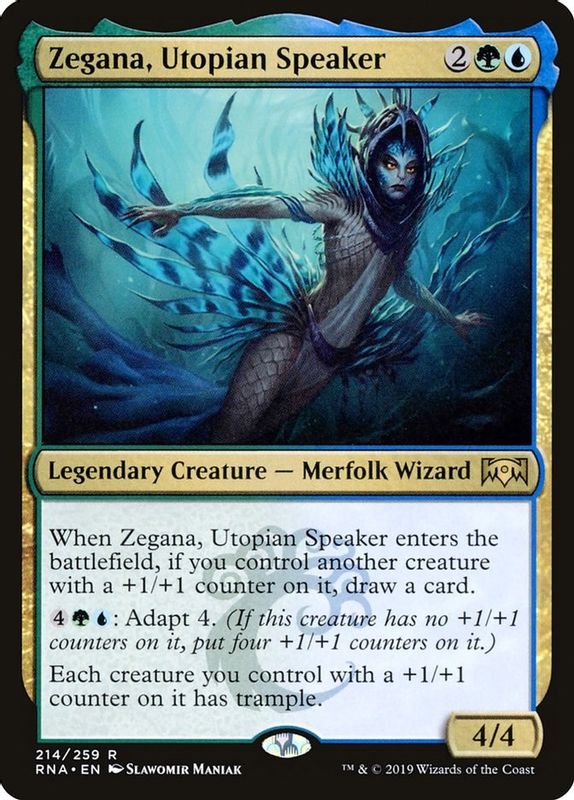 Zegana, Utopian Speaker - 214 - Rare