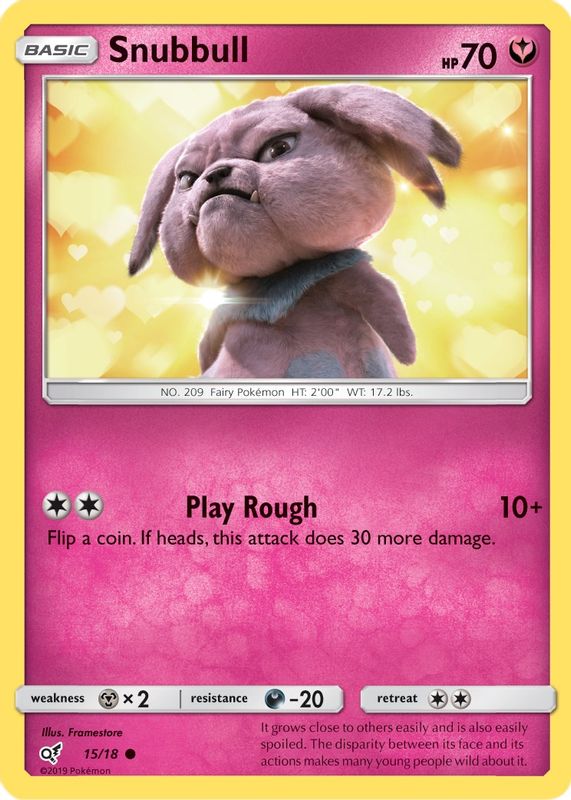 Snubbull (Holo Common) - 15/18 - Common