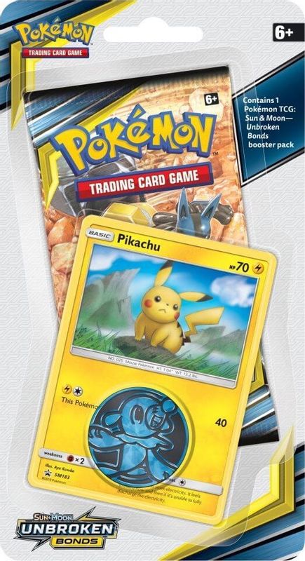 Unbroken Bonds Single Pack Blister [Pikachu]