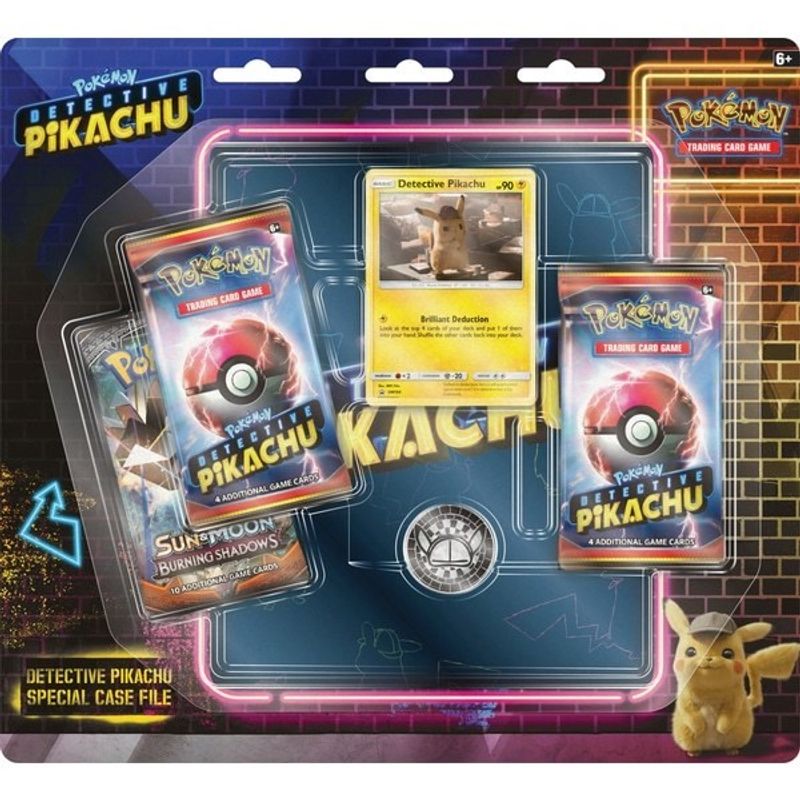 Detective Pikachu Special Case File - 3 Pack Booster Blister