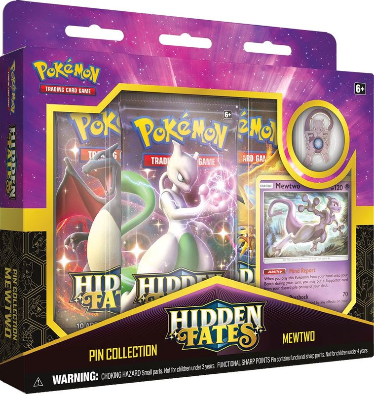 Hidden Fates Pin Collection [Mewtwo]