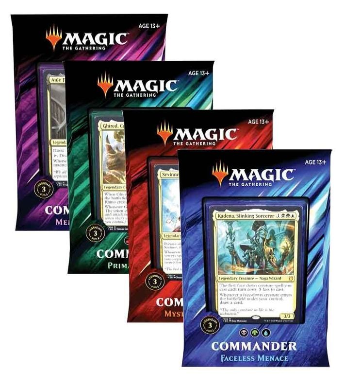 Commander 2019 - Set of 4