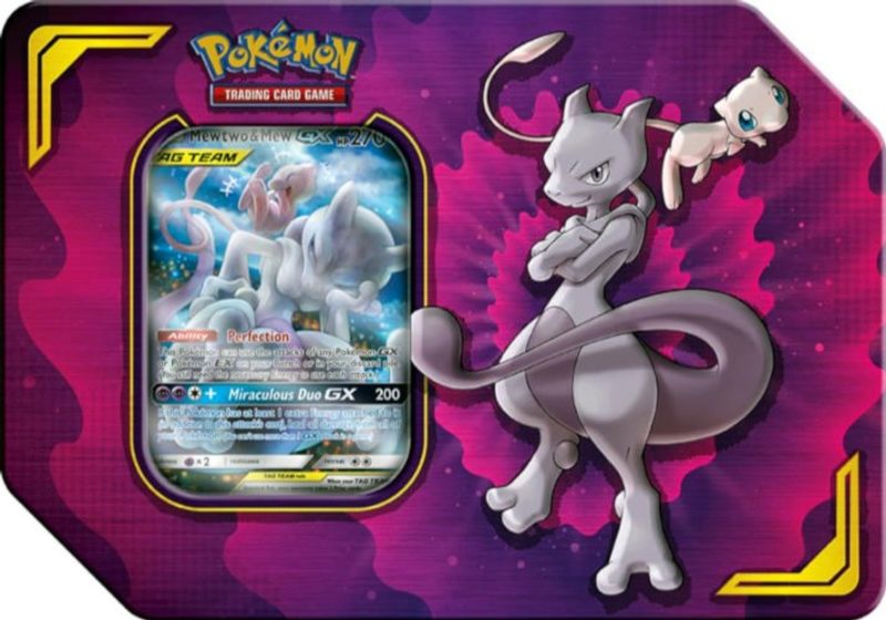 Power Partnership Tin [Mewtwo & Mew GX]