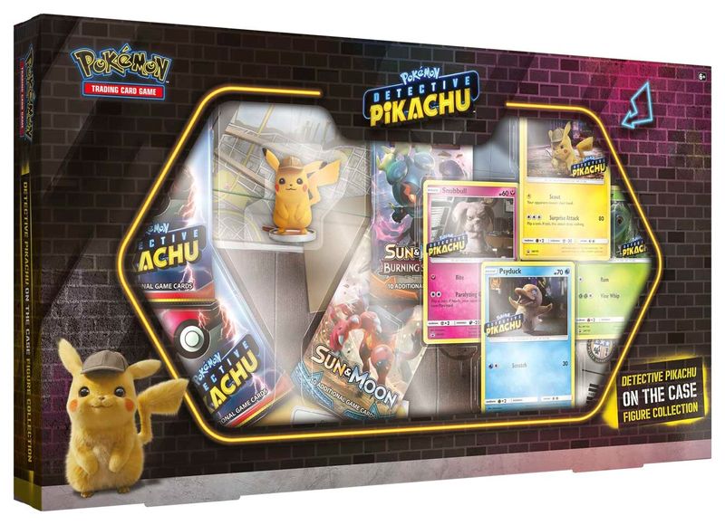 Detective Pikachu On the Case Figure Collection