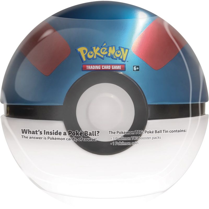 Pokemon - Poke Ball Tin - Great Ball