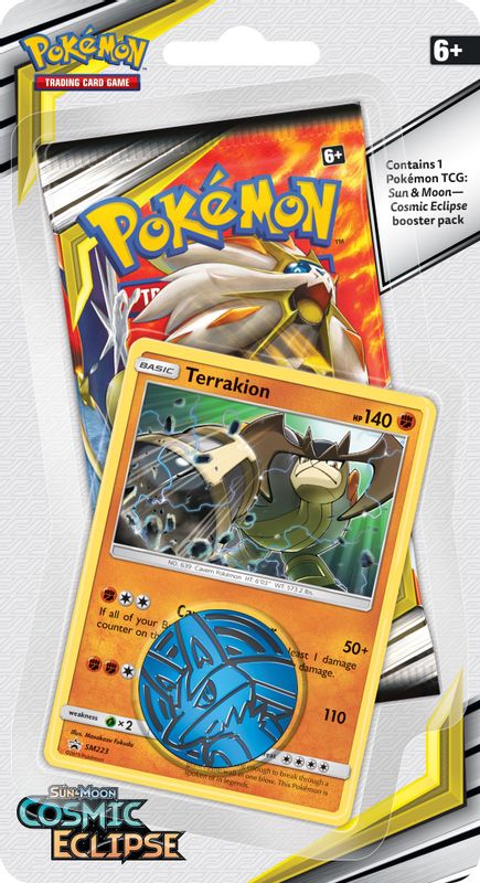 Cosmic Eclipse Single Pack Blister [Terrakion]