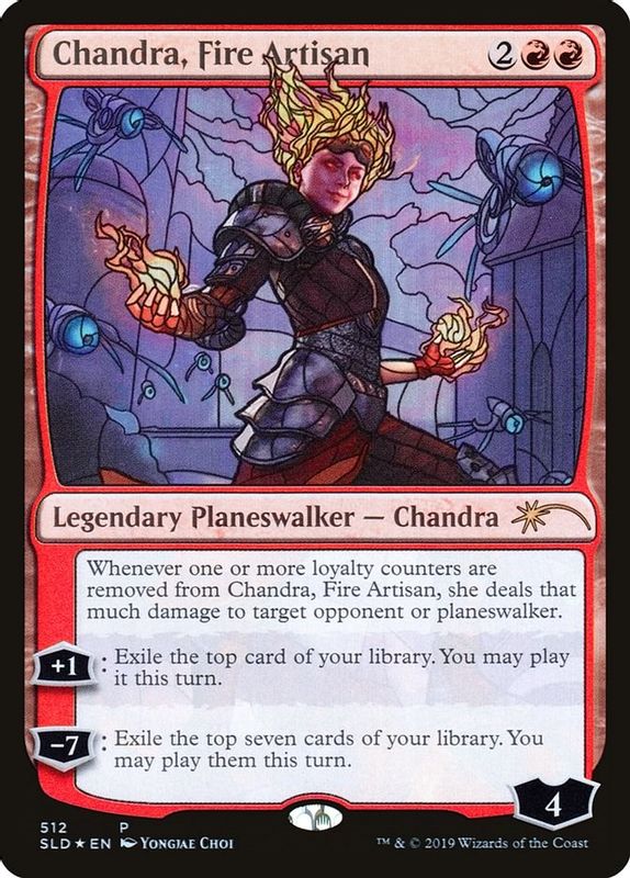 Chandra, Fire Artisan (Stained Glass) - 512 - Promo