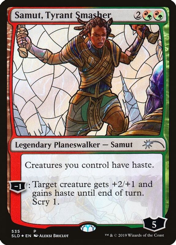 Samut, Tyrant Smasher (Stained Glass) - 535 - Promo