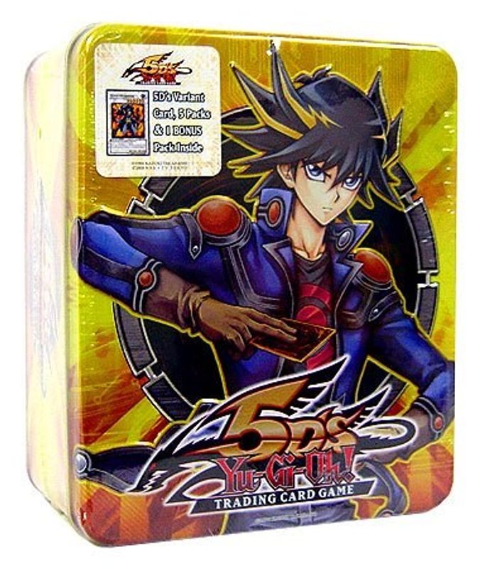 2008 Exclusive Collectors Tin: Yusei (Yellow Version)