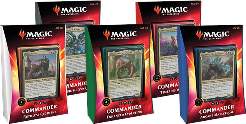 Commander 2020 - Set of 5