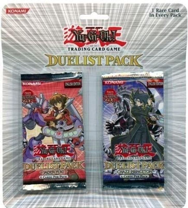 Duelist Jaden Yuki and Chazz Princeton Booster Combo Pack