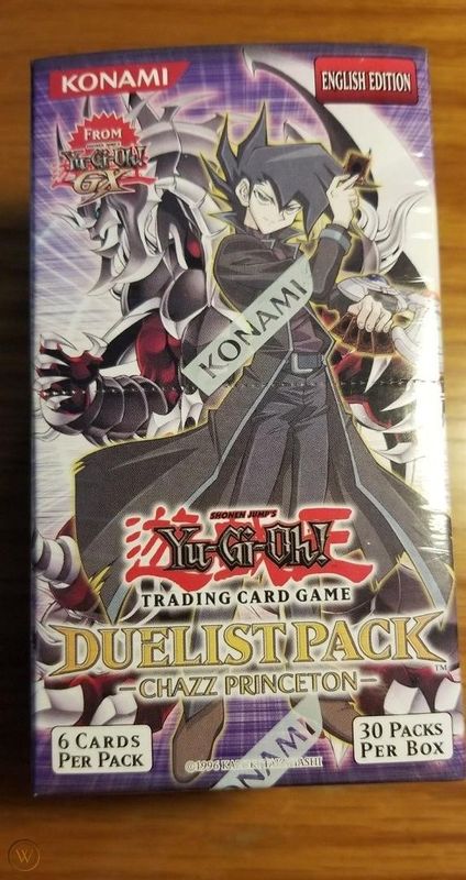 Duelist Pack: Chazz Princeton Booster Box [Unlimited Edition]