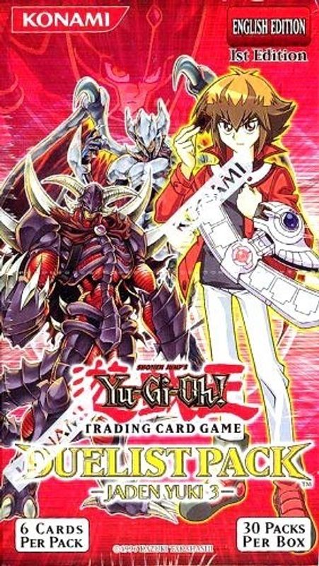 Duelist Pack: Jaden Yuki 3 Booster Box [1st Edition]