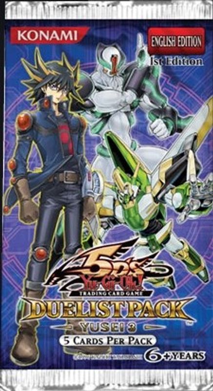 Duelist Pack: Yusei 3 Booster Pack [1st Edition]