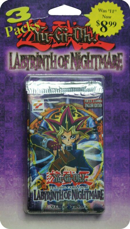 Labyrinth of Nightmare - 3x9 Booster Pack [North American English Unlimited Edition]