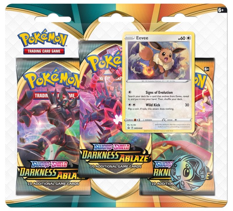 Darkness Ablaze 3 Pack Blister [Eevee]