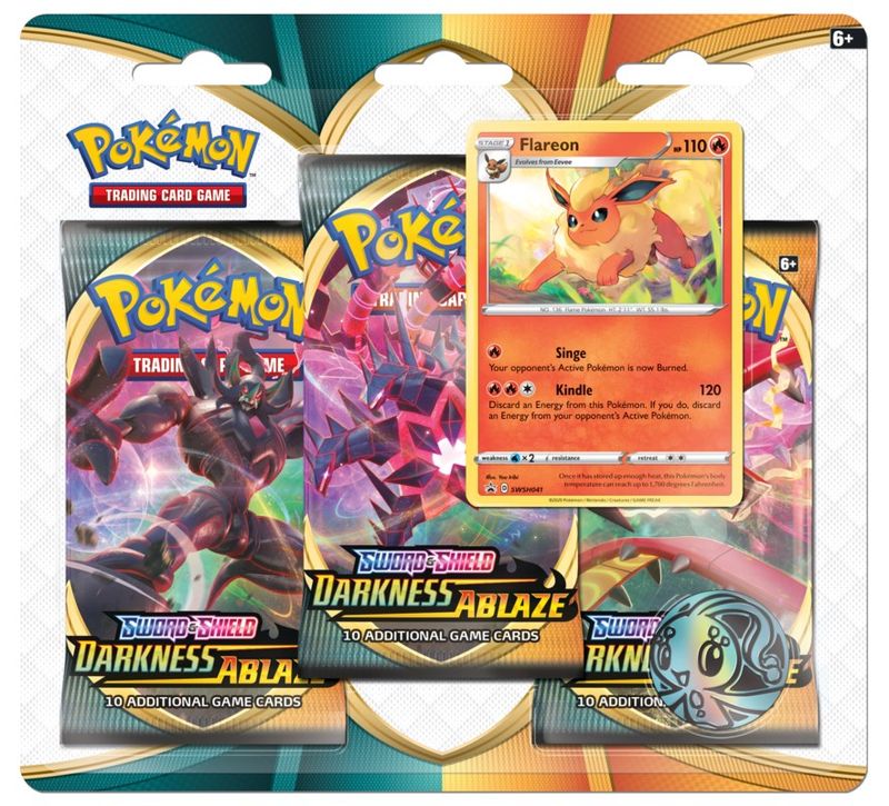 Darkness Ablaze 3 Pack Blister [Flareon]