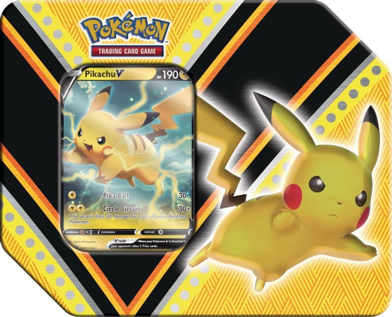 V Powers Tin [Pikachu V]