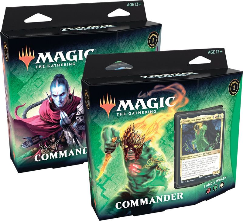 Zendikar Rising - Commander Deck [Set of 2]