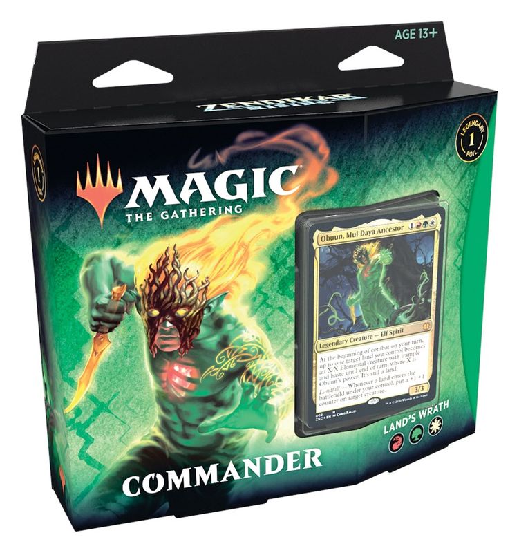 Zendikar Rising - Land's Wrath Commander Deck