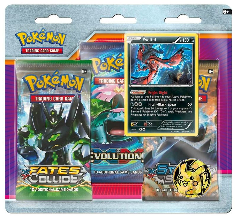 XY 3 Pack Blister [Yveltal]