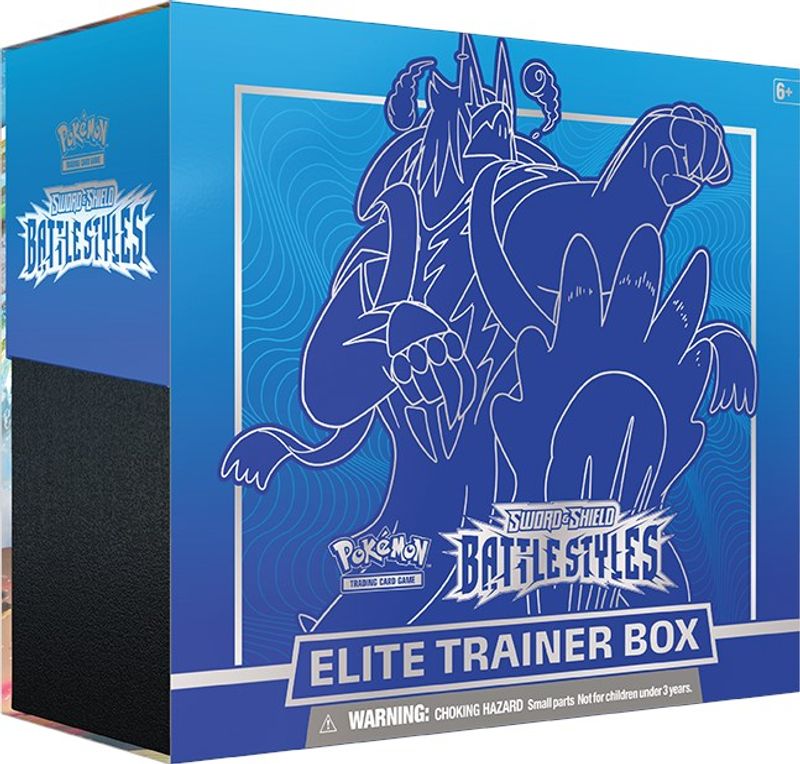 Battle Styles Elite Trainer Box [Rapid Strike Urshifu] (Blue)