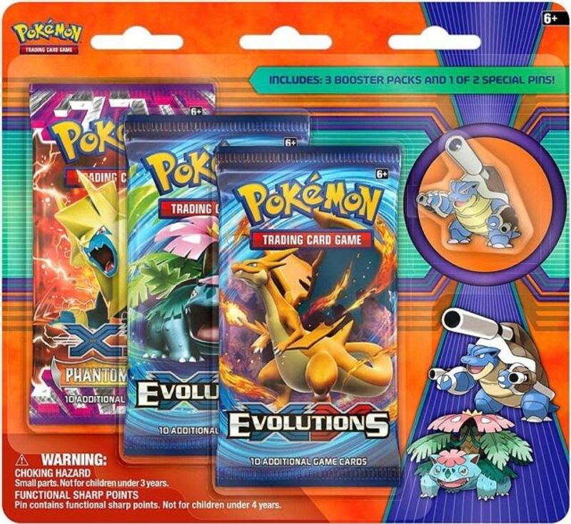 XY - Evolutions Pin Collection [Mega Blastoise]